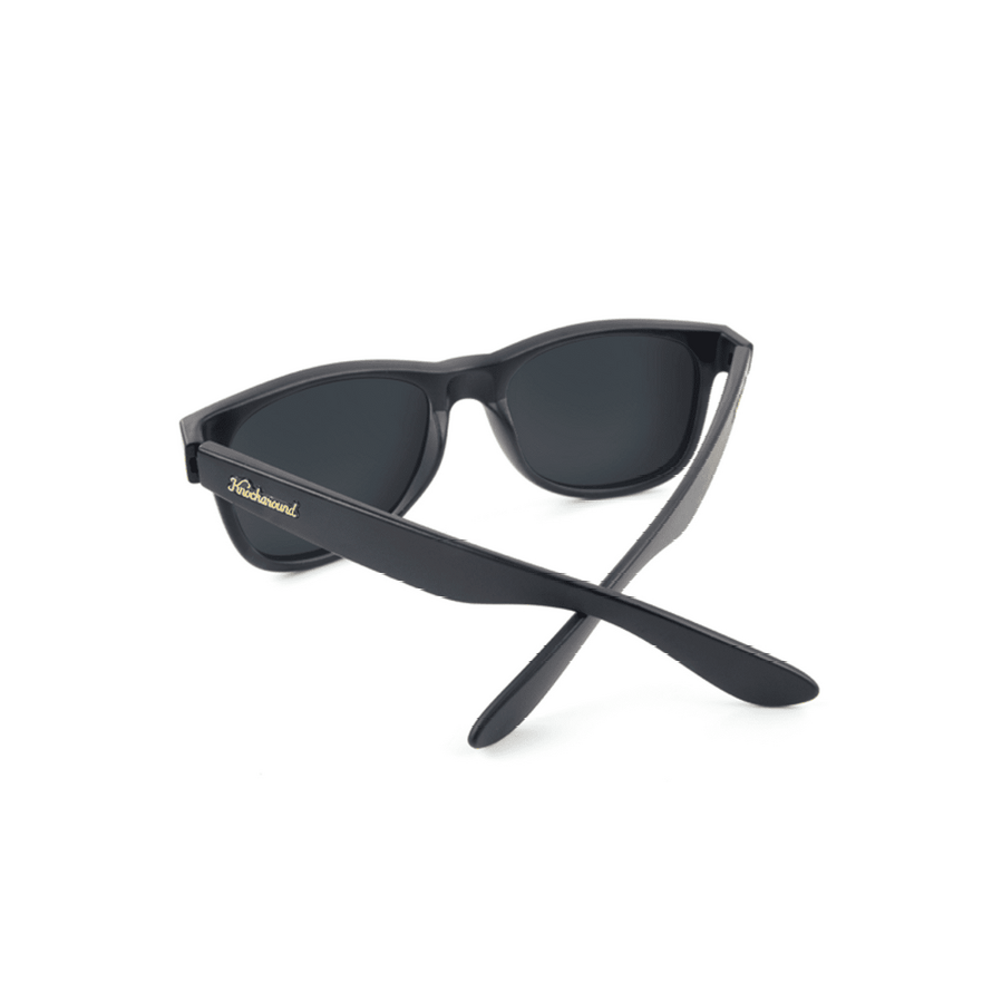 Knockaround Sunglasses | Fort Knocks | Matte Black / Moonshine