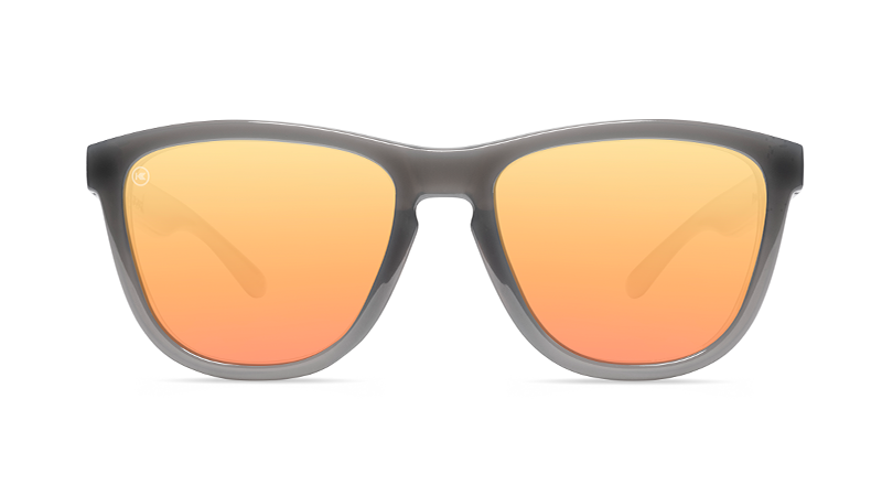 Knockaround Sunglasses | Premiums Sport | Jelly Grey / Peach