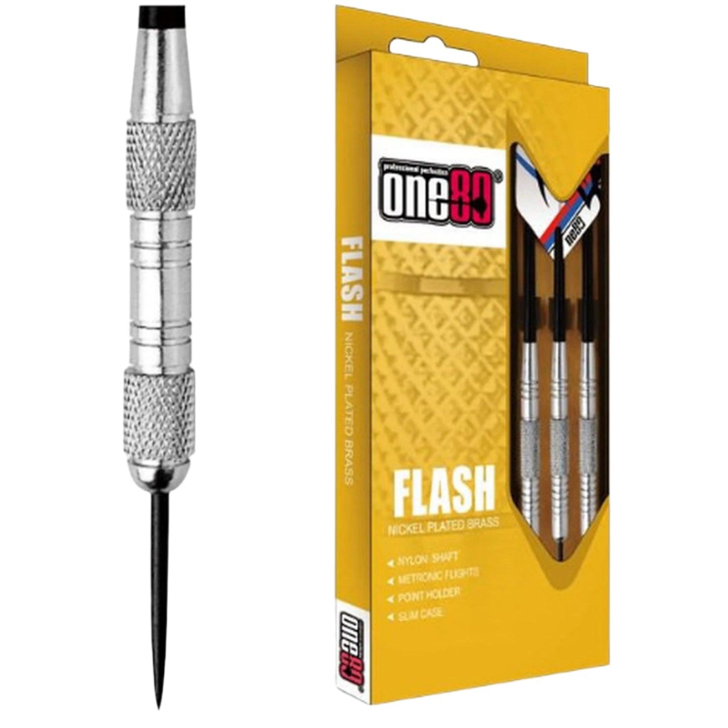ONE80 Flash Nickel Darts