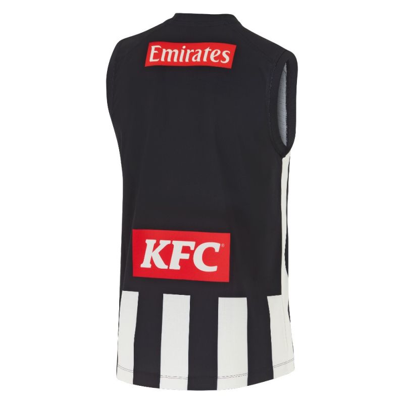 Nike Collingwood Magpies 2025 AFL Home Kids Replica Guernsey