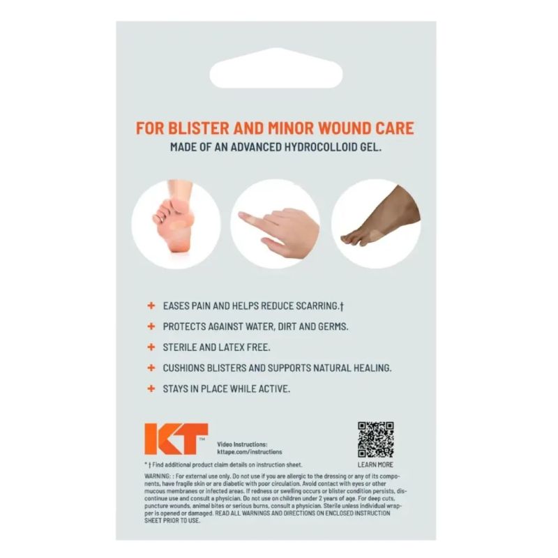 KT Tape Blister Treatment Patch - 8pk