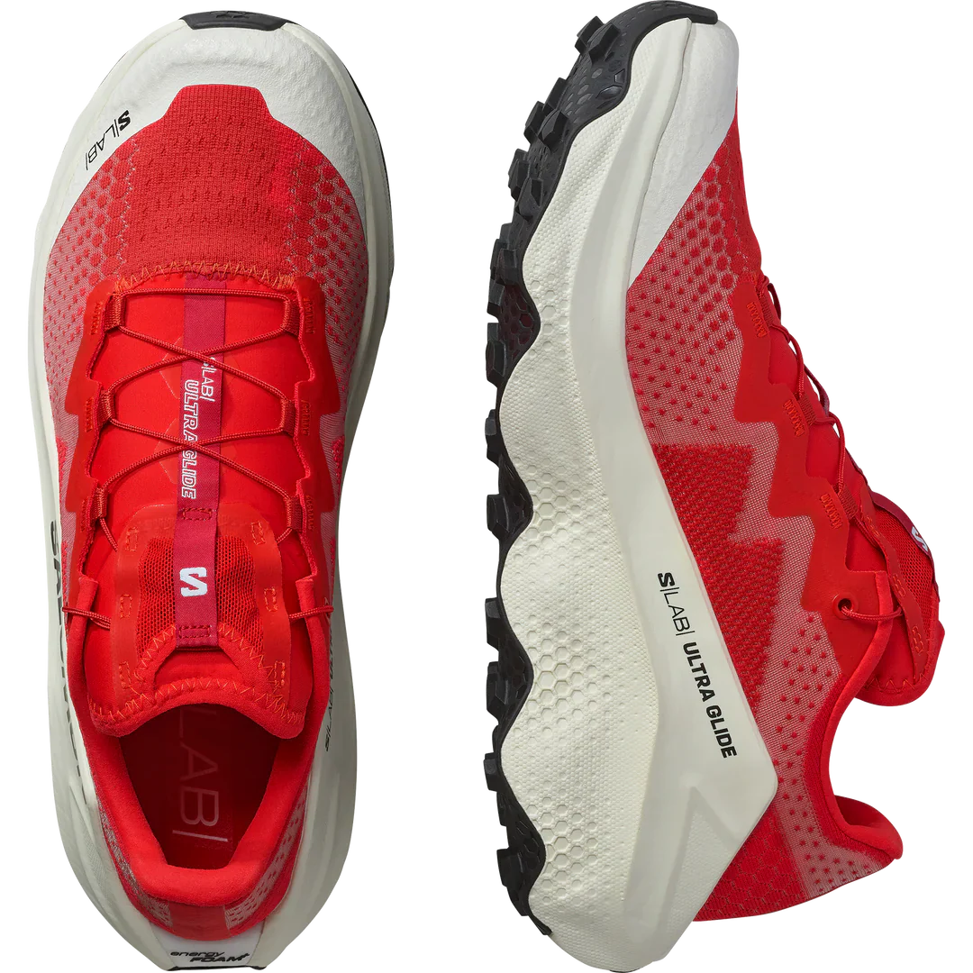 Salomon S/Lab Ultra Glide | Fiery Red / Pompeian Red / Vanilla Ice | Unisex