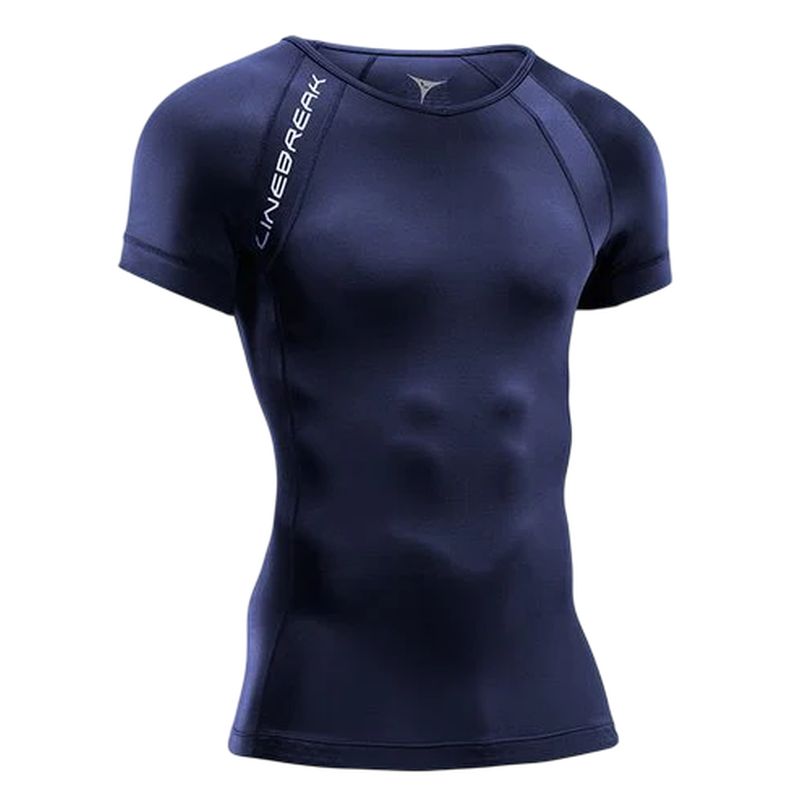 Linebreak Mens Short Sleeve Compression Top