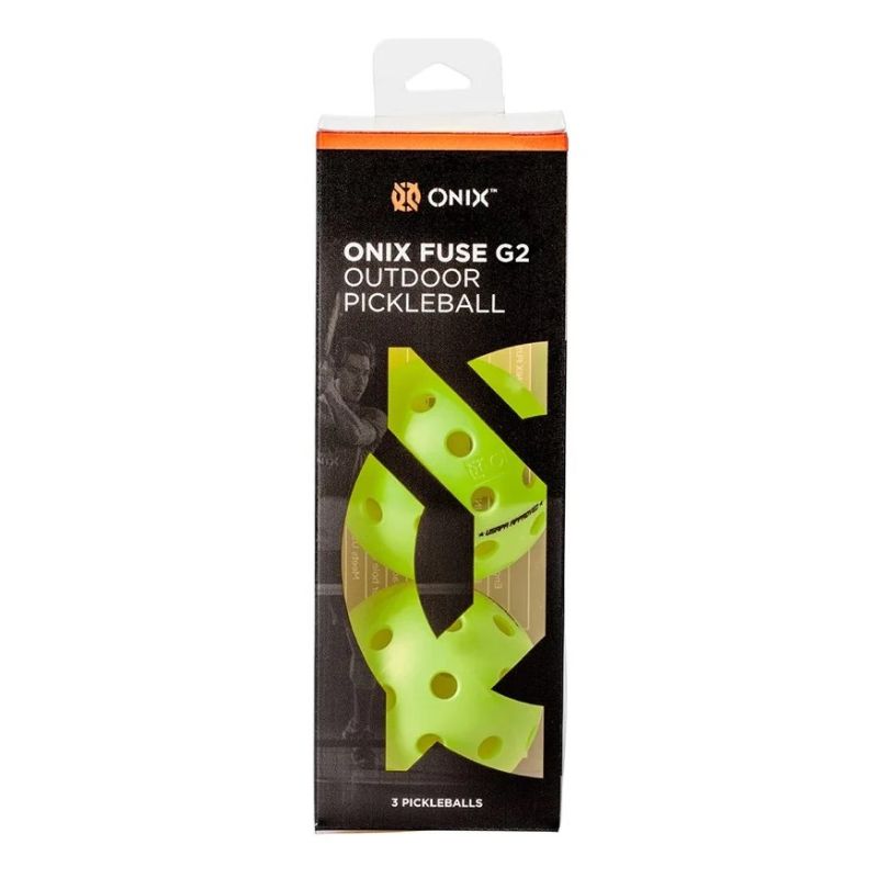 Onix 3pk Fuse G2 Outdoor Pickleballs