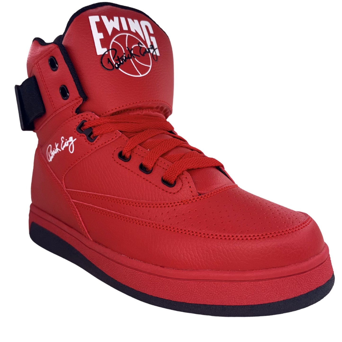 Patrick Ewing Athletics Men's 1BM00640-602 33 HI ORION Red Black White Basketball Shoes