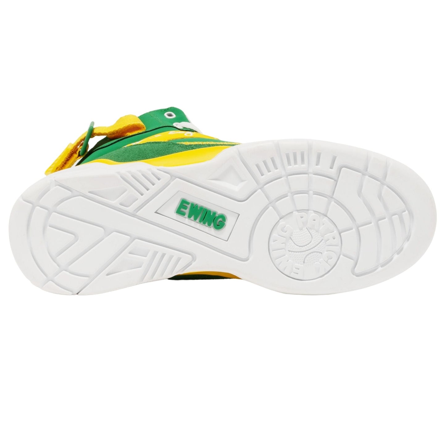 Patrick Ewing Athletics Men's 1BM02379-323 33 HI Green/White/Lemon Basketball Shoes