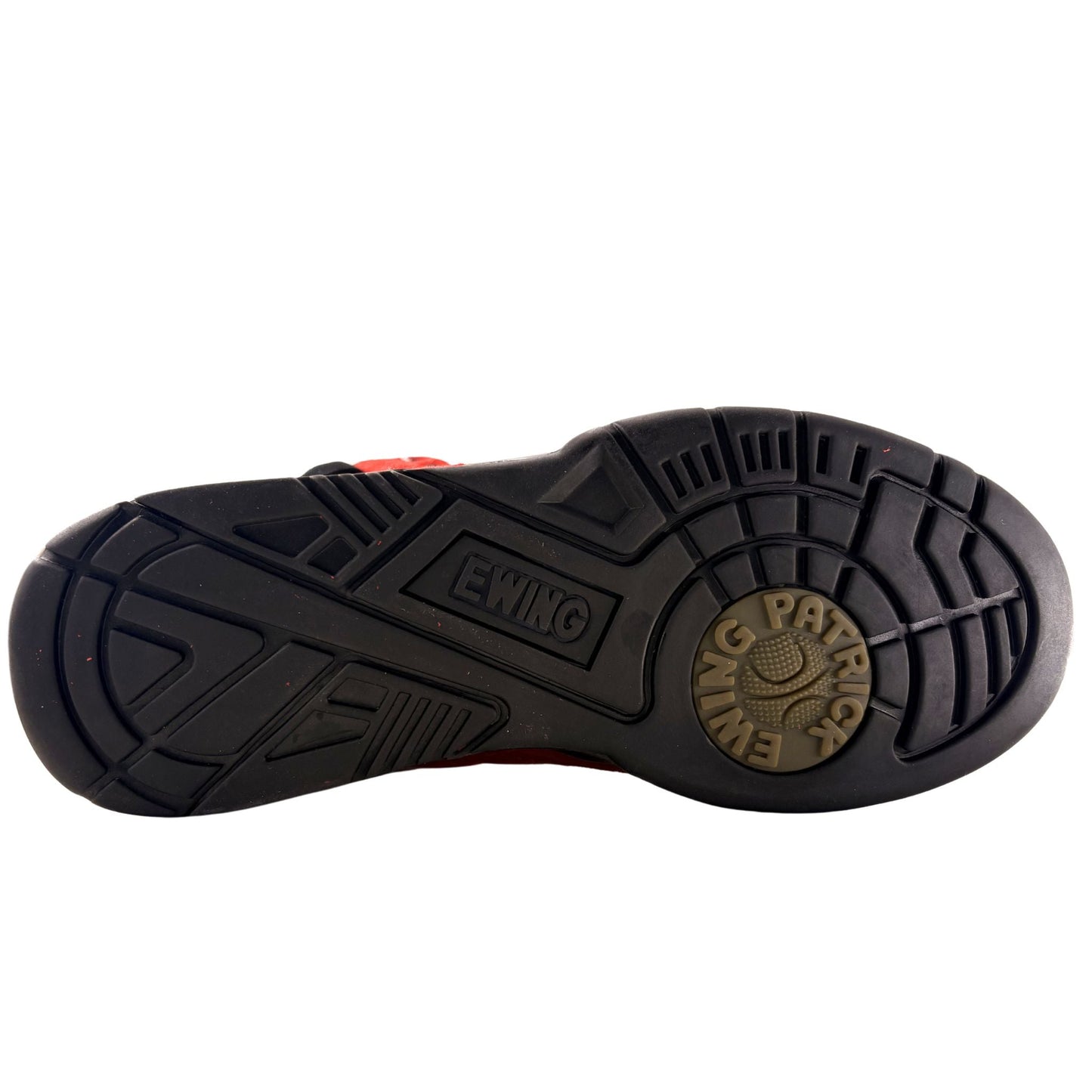 Patrick Ewing Athletics Men's 1EW90013-601 33 HI OG Red Black White Basketball Shoes