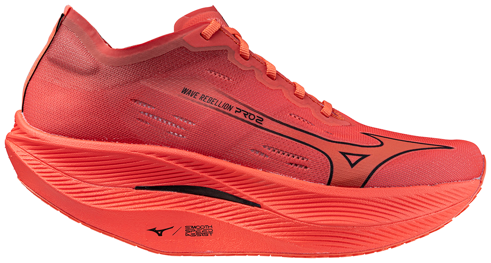 Mizuno Men's Wave Rebellion PRO 2 - Dubarry/Cranberry/Black