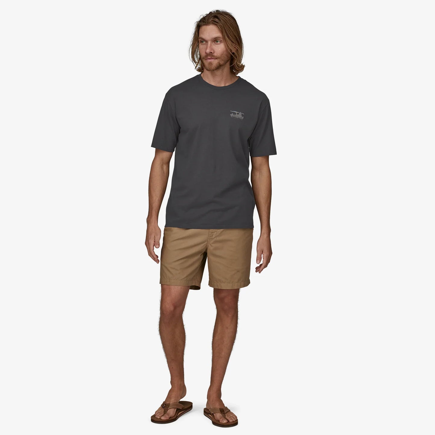 Patagonia '73 Skyline Organic T-Shirt | Ink Black | Mens