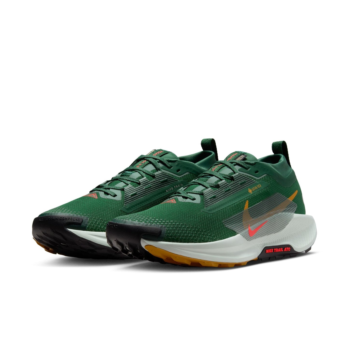 Nike Pegasus Trail 5 GORE-TEX | Fir / Bright Crimson / Clay Green | Mens