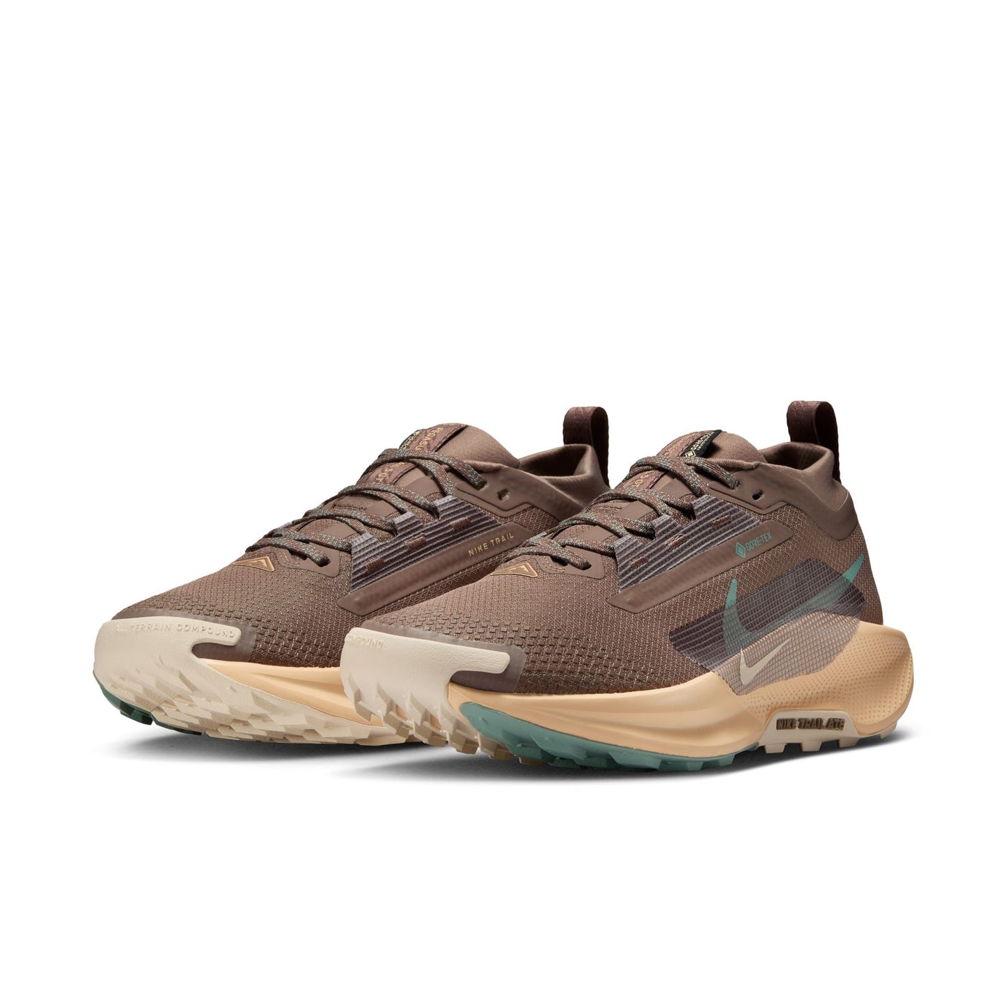 Nike Pegasus Trail 5 GORE-TEX | Mink Brown / Cannon / Orange | Womens