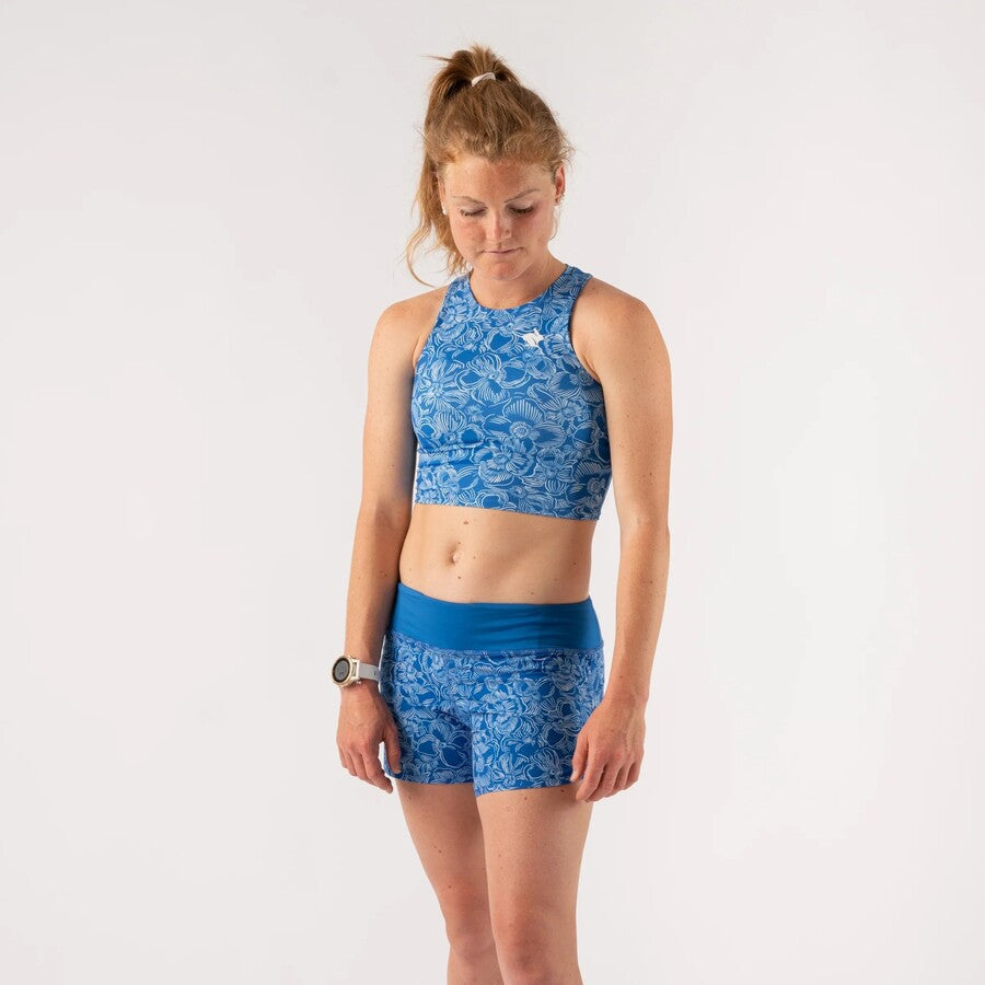 rabbit Crop Hop Tech | Princess Blue | Womens