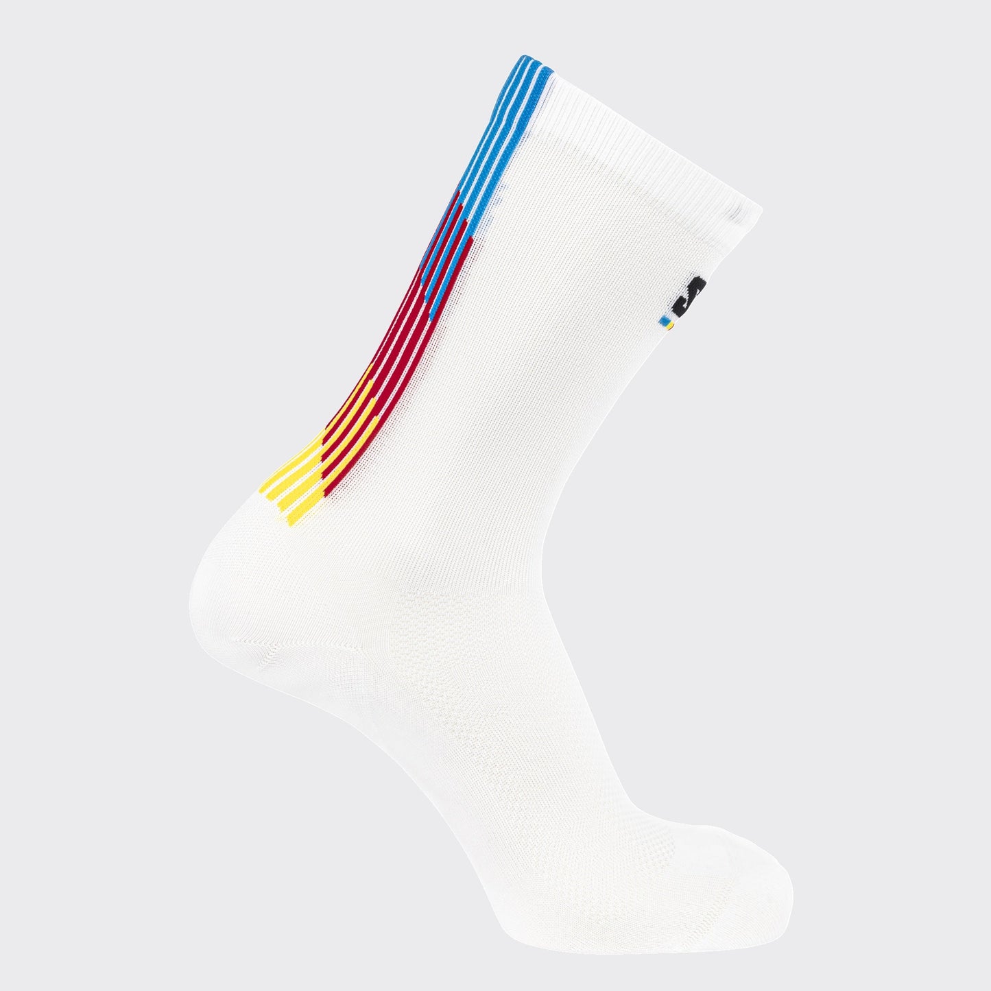 Salomon Pulse Crew Sock | Race Flag White