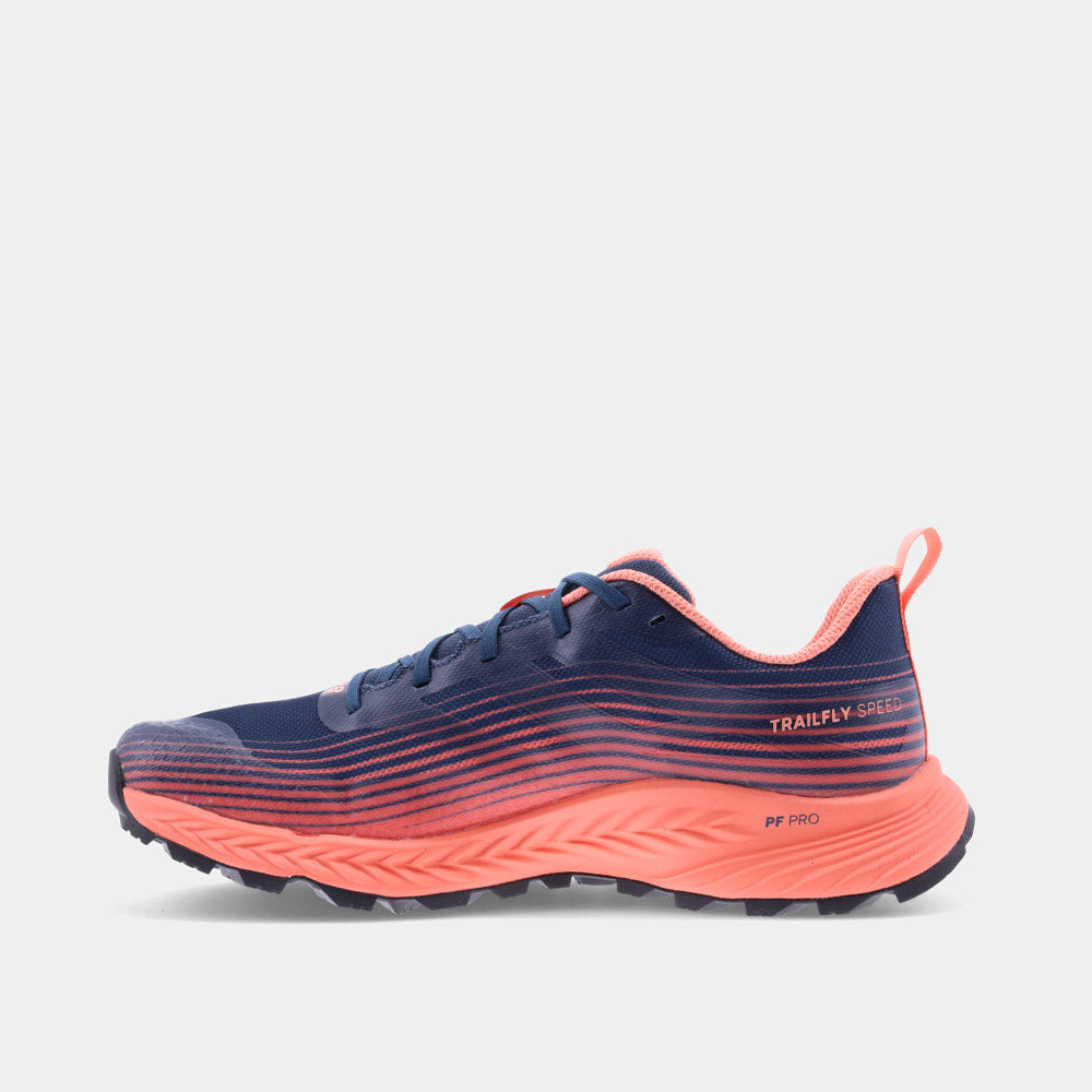 INOV8 Women's TrailFly Speed (W) Wide - Navy/Coral