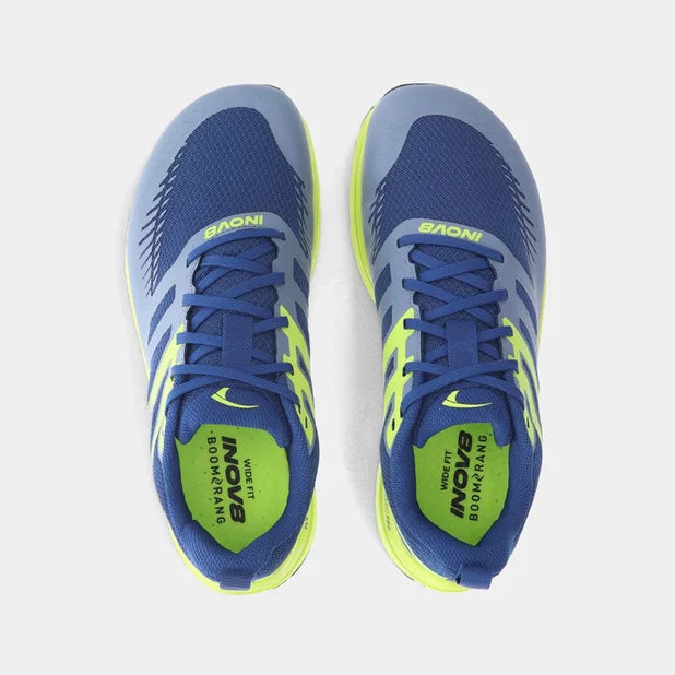 INOV8 Men's TrailFly Max Wide - Blue/Lime/Black