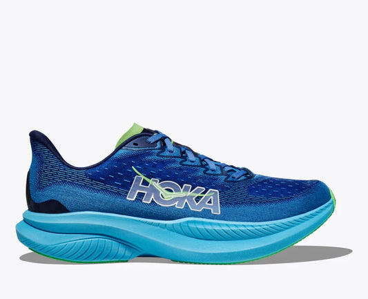 HOKA Men's Mach 6 Wide - Virtual Blue / Bellwether Blue