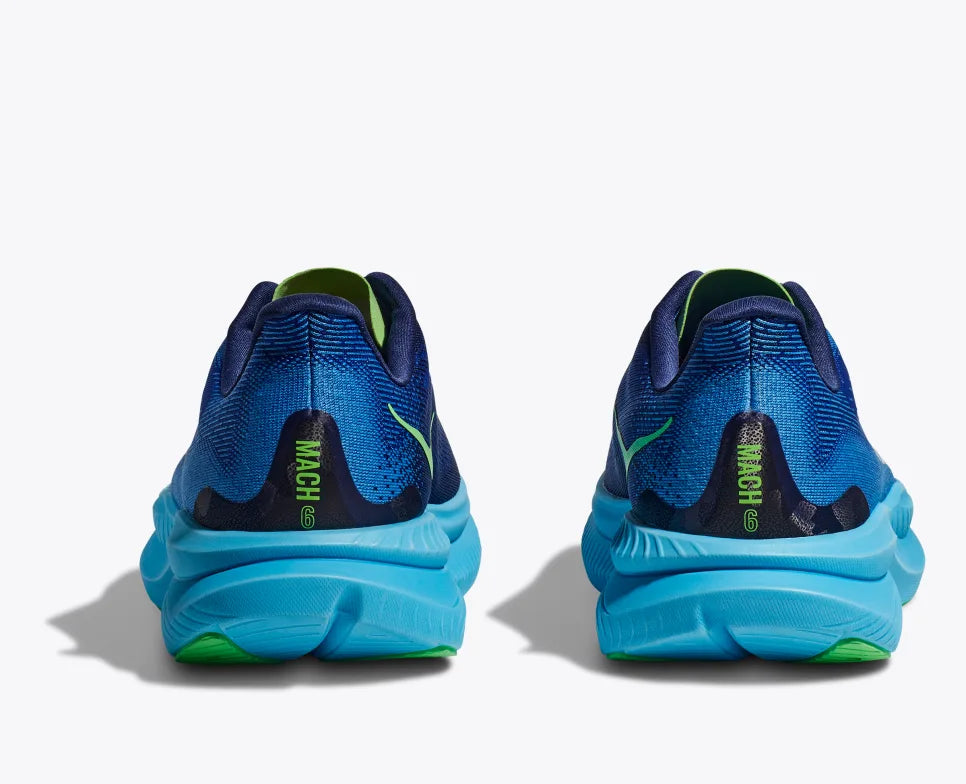 HOKA Men's Mach 6 Wide - Virtual Blue / Bellwether Blue
