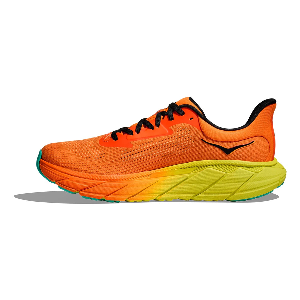 HOKA Men's Arahi 7 - Electric Tangerine/Black