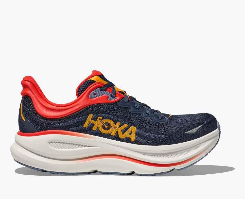 HOKA Men's Bondi 9 - Varsity Navy/Nautical Blue