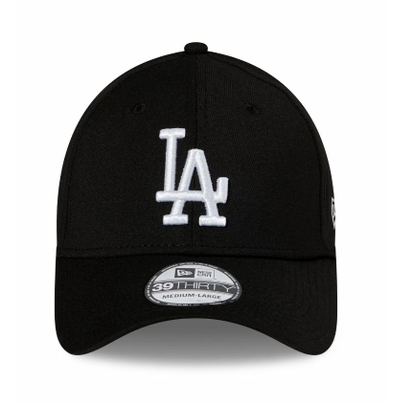 New Era Los Angeles Dodgers Black 39THIRTY Stretch Fit