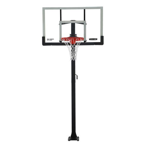 LIFETIME 54-inch GLASS Inground Basketball Hoop