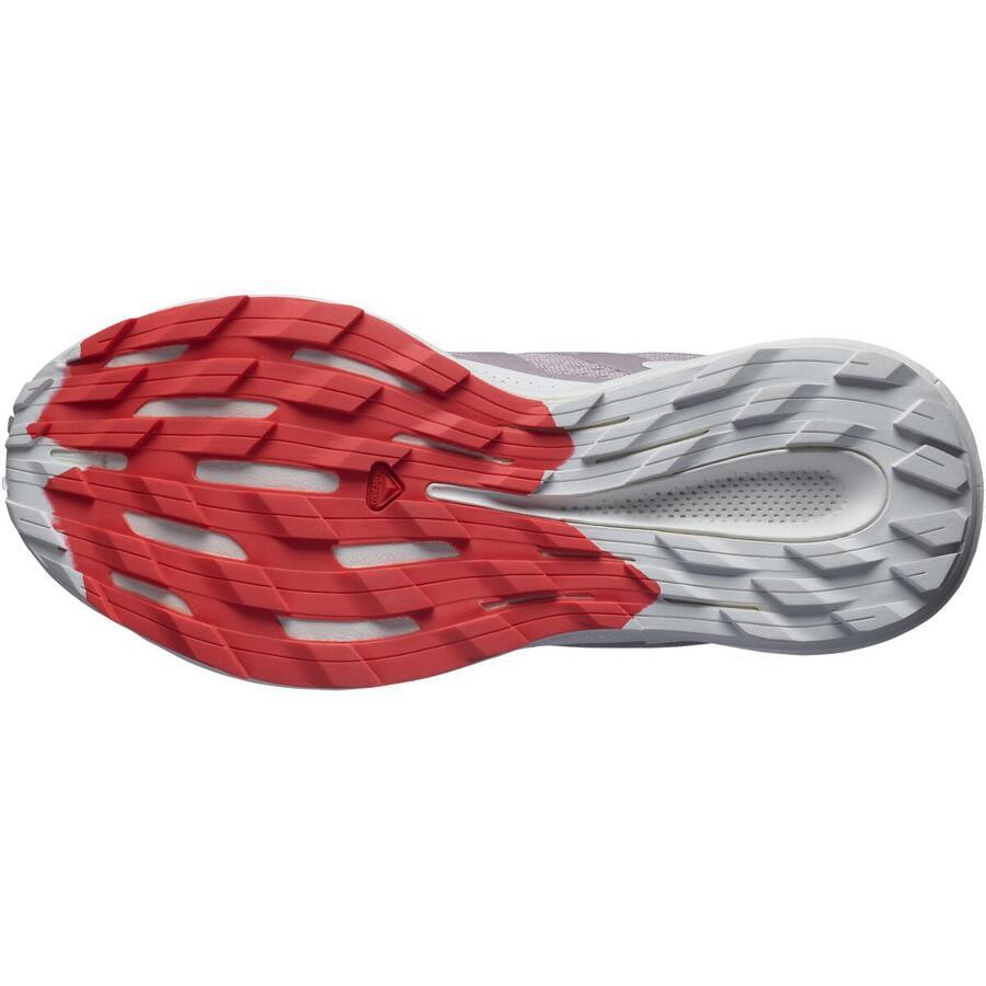 Salomon Pulsar Trail | Quail / Lunar Rock / Poppy Red | Womens