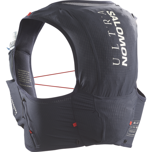 Salomon S/Lab Ultra 10 Pack | Night Sky / Fiery Red / Vintage Khaki | Unisex