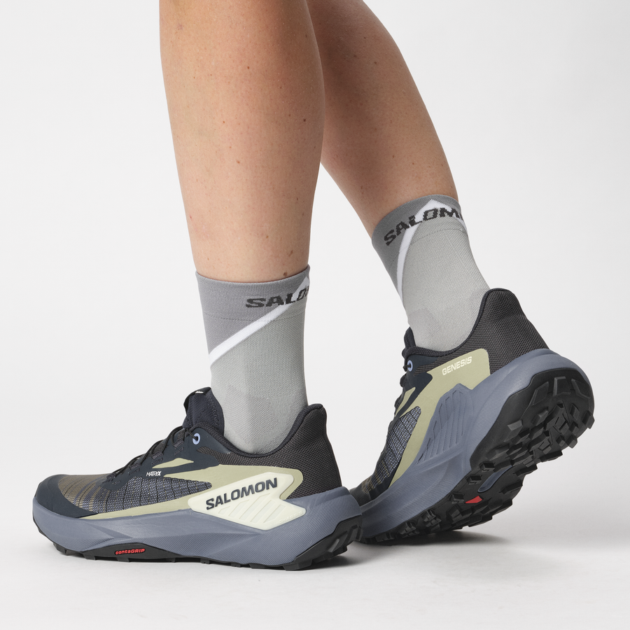 Salomon Genesis | Carbon / Grisaille / Aloe Wash | Womens