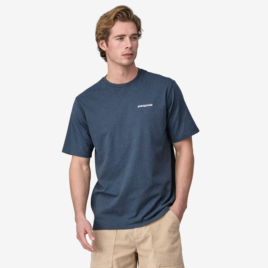 Patagonia P-6 Logo Responsibili-Tee | Utility Blue | Mens