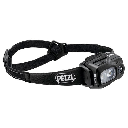 Petzl Swift RL | 1100 Lumens Reactive Headlamp | Black