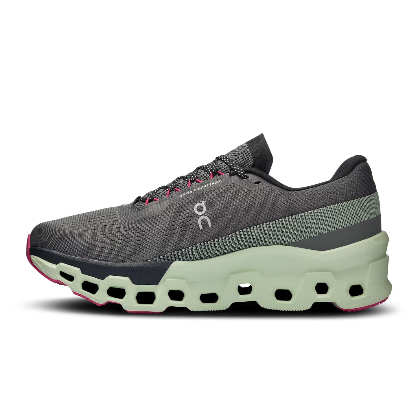 ON Men's Cloudmonster 2 - Asphalt/Lime