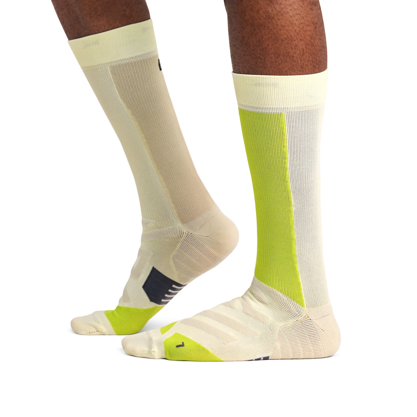 On Performance High Sock | Seedling / Kiwi
