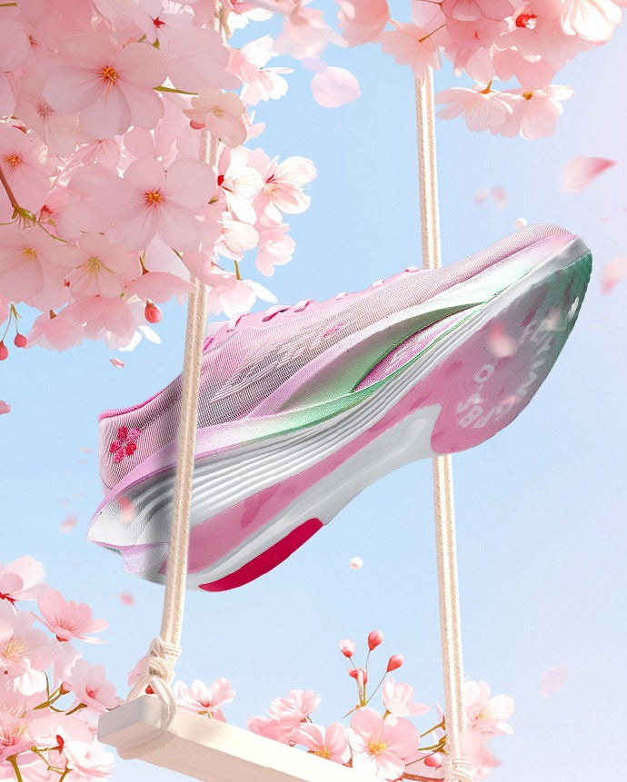 Qiaodan Men's FeiYing PB 5.0 - Sakura Pink