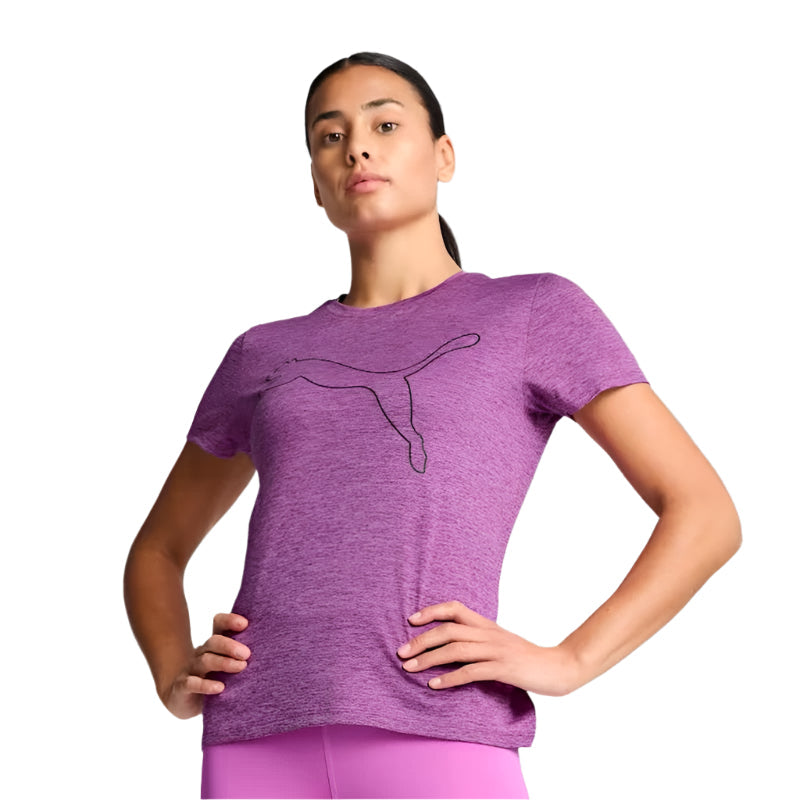 PUMA Womens TAD Essentials Heather Tee