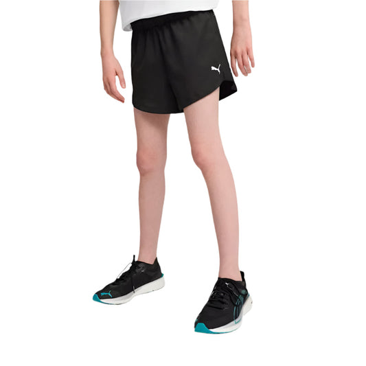 PUMA Girls TAD Essentials Woven Shorts