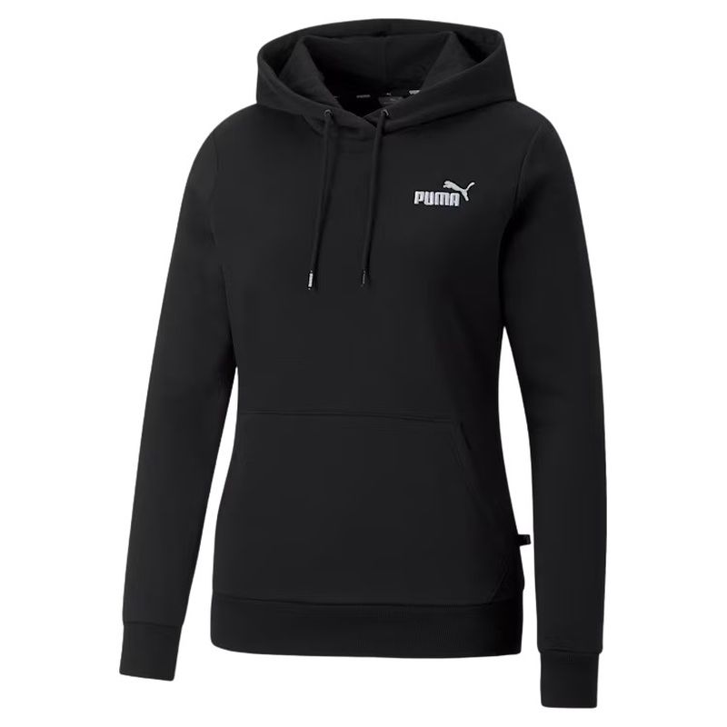 PUMA Womens Essentials+ Embroidery Hoodie