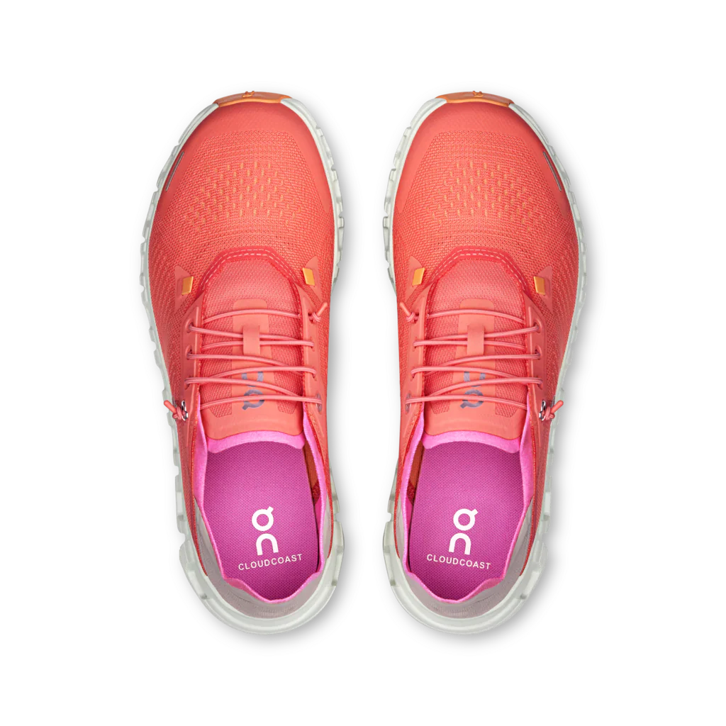 ON Women's Cloud 6 Coast - Salmon/Pearl