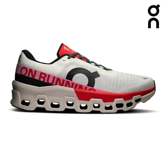 ON Men's CloudMonster 2 - Ivory/Silver