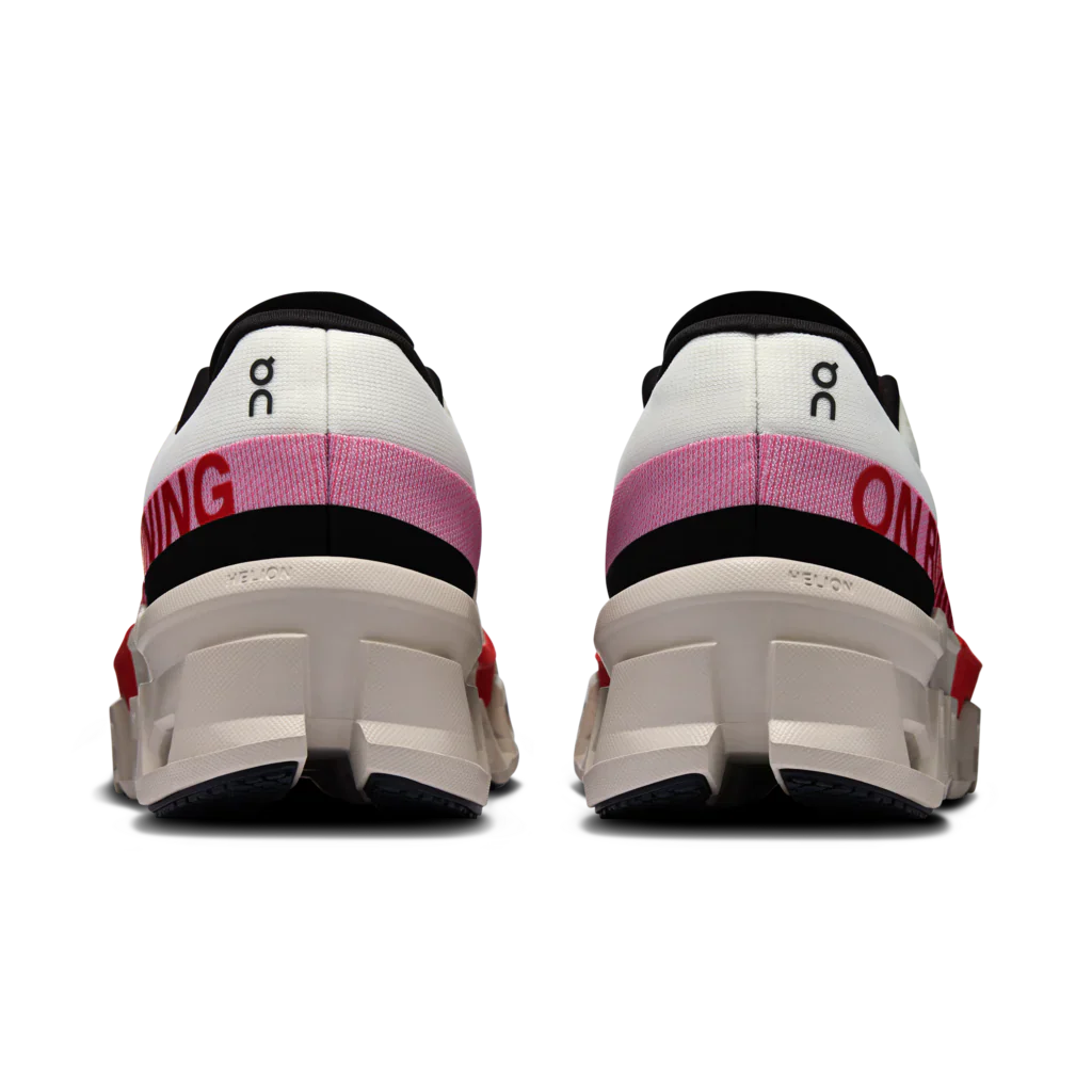 ON Women's CloudMonster 2 - Ivory/Red