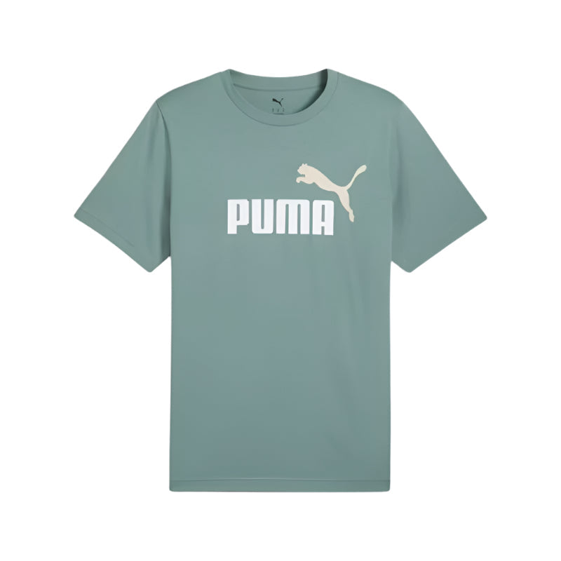 PUMA Mens Essentials 2 Colour No.1 Logo Tee