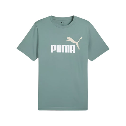 PUMA Mens Essentials 2 Colour No.1 Logo Tee