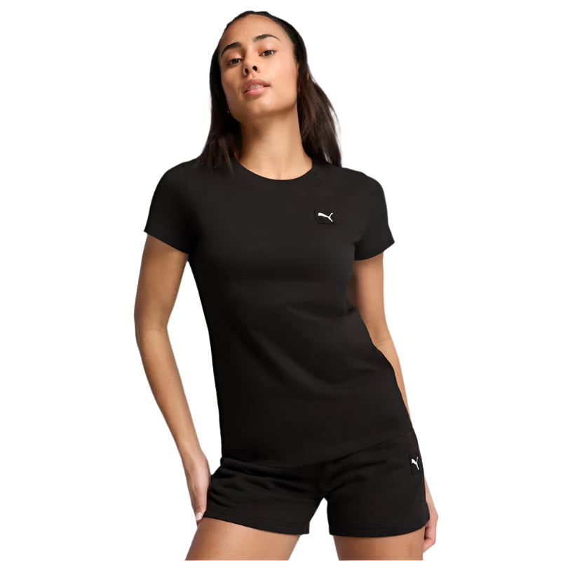 PUMA Womens Essentials Elevated Tee
