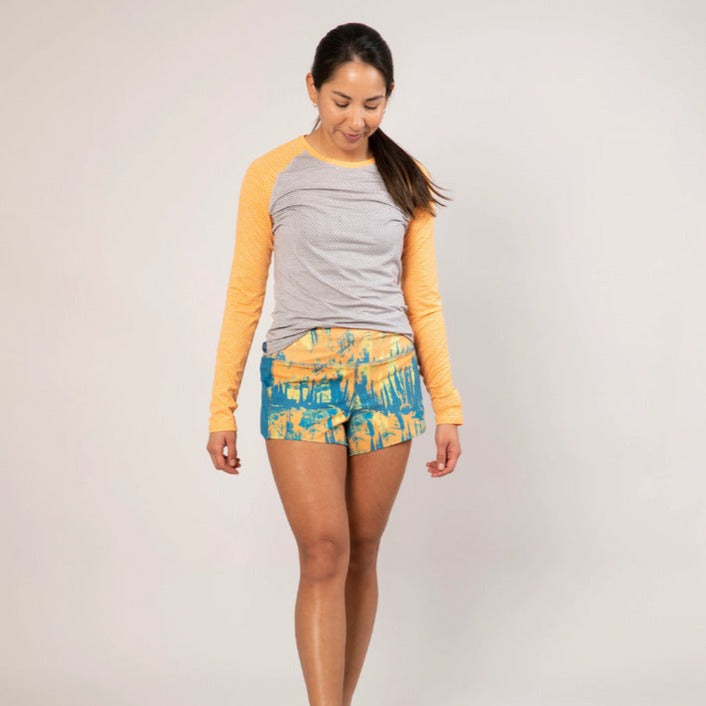 rabbit Dirt Pounders 4" Short | Iceland Poppy | Womens