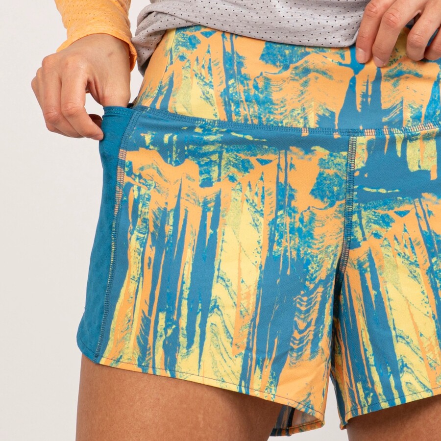 rabbit Dirt Pounders 4" Short | Iceland Poppy | Womens