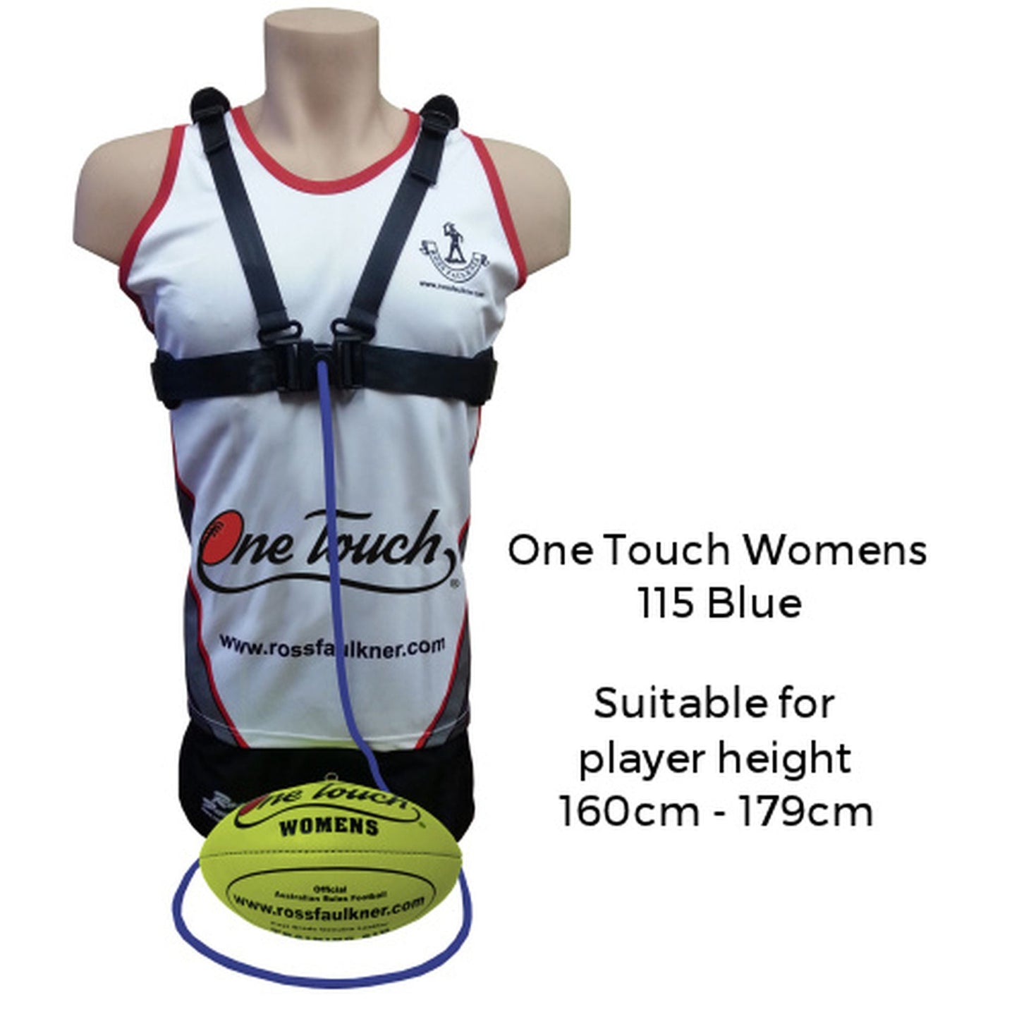 Ross Faulkner One Touch Womens Football Trainer - BLUE