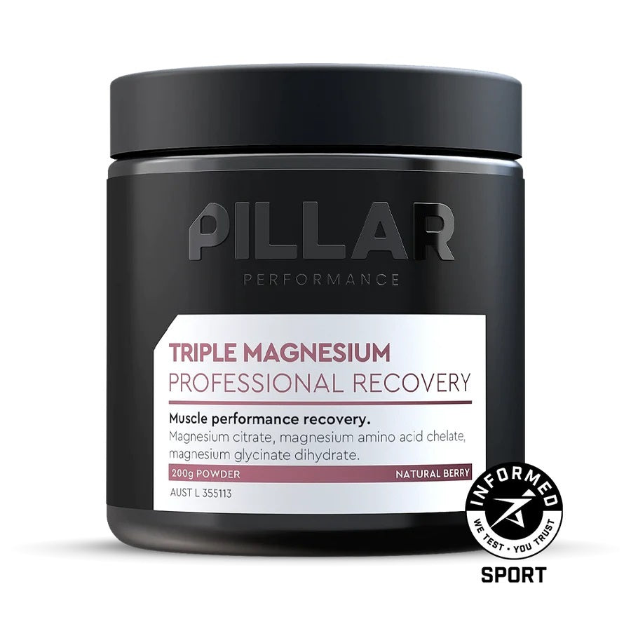 Pillar Performance Triple Magnesium Powder | 200g Tub
