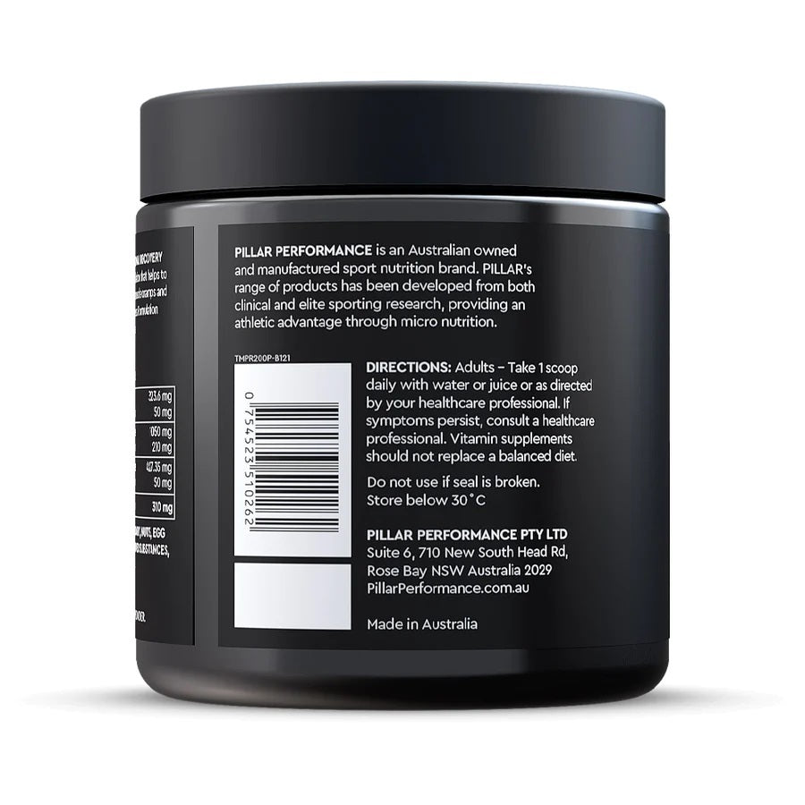 Pillar Performance Triple Magnesium Powder | 200g Tub