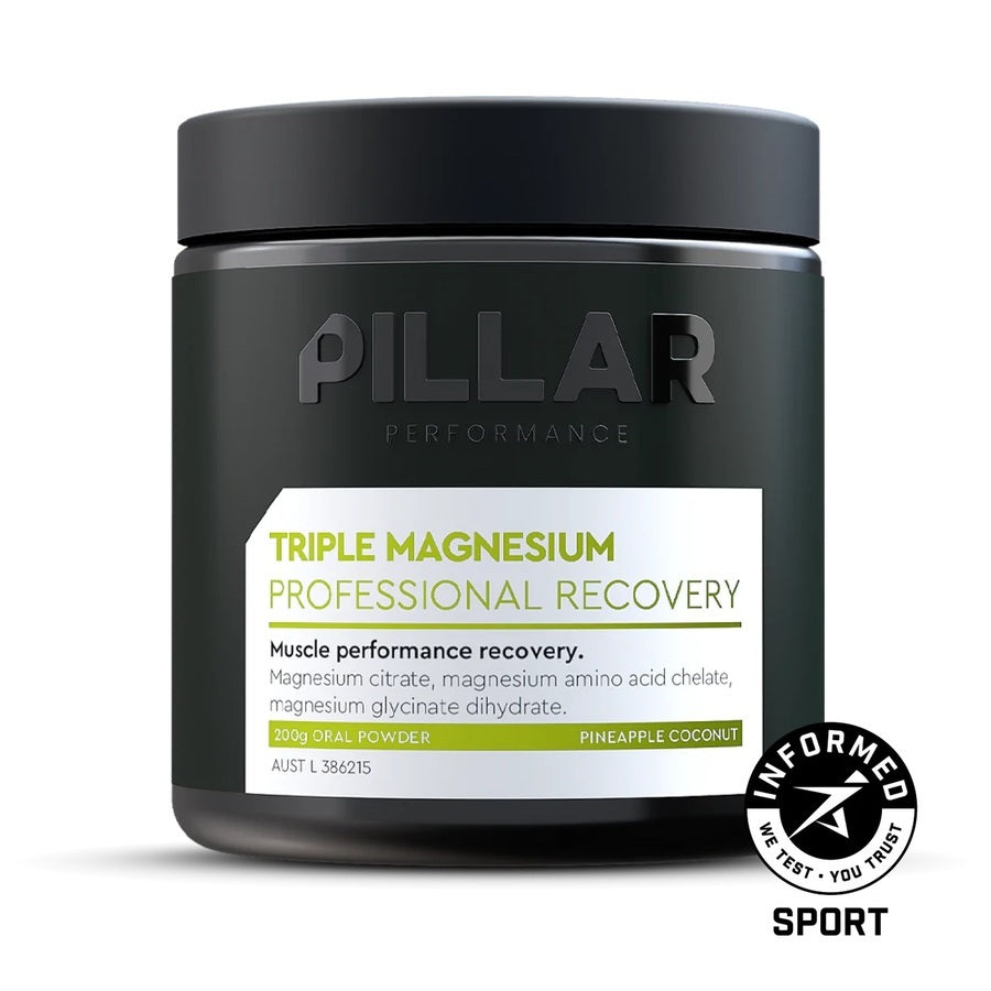 Pillar Performance Triple Magnesium Powder | 200g Tub