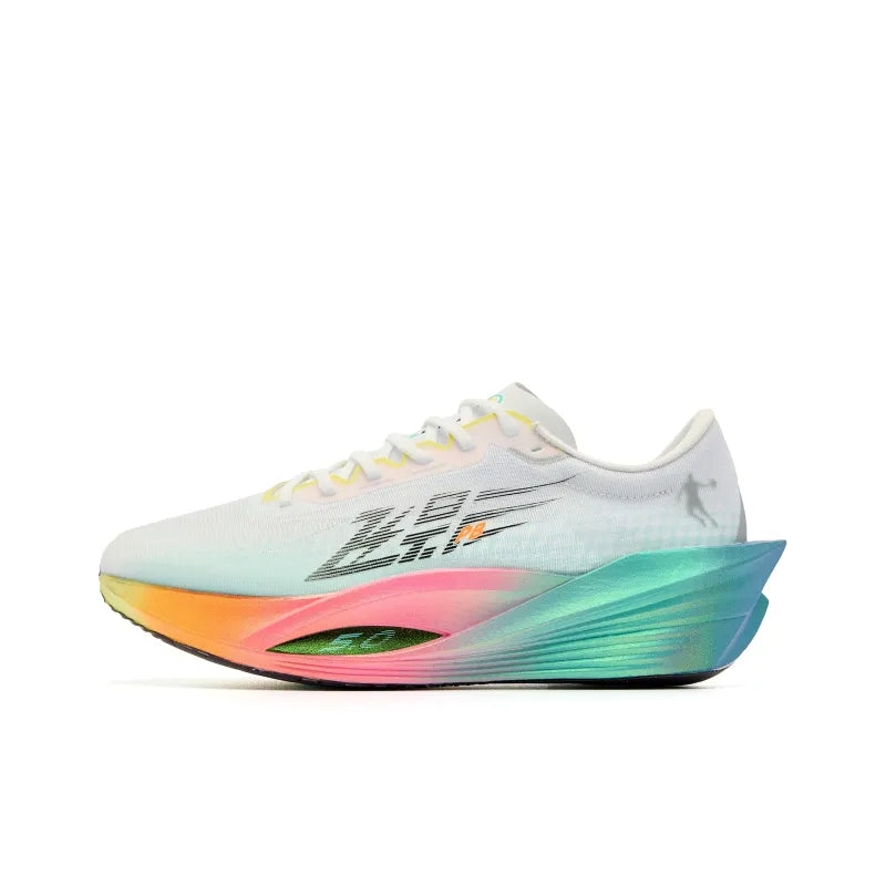 Qiaodan Men's FeiYing PB 5.0 - QiaoDan White/Mars Green