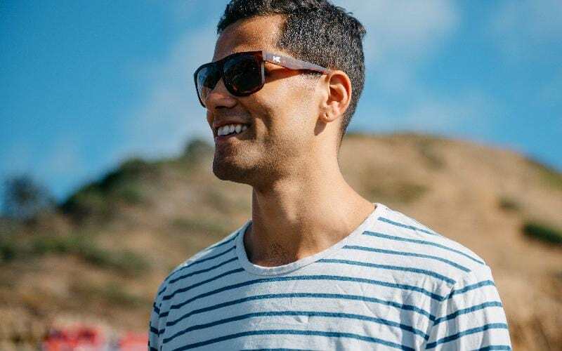 Knockaround Sunglasses | Torrey Pines | Matte Tortoise Shell / Amber